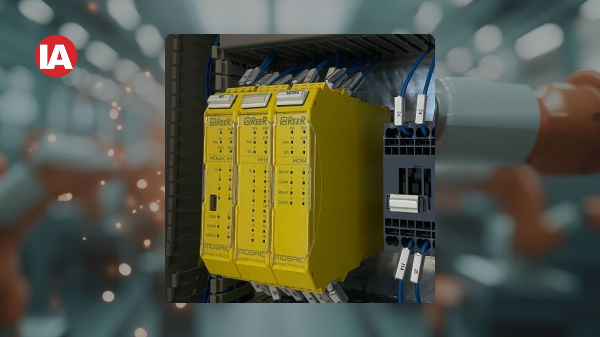 Programmable safety controller MOSAIC M1
