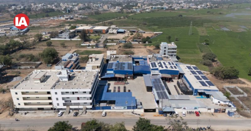 The manufacturing facilities of PURE near Hyderabad.