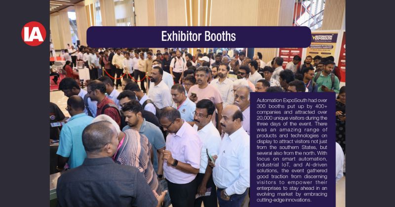 Automation ExpoSouth attracted visitors in large numbers.