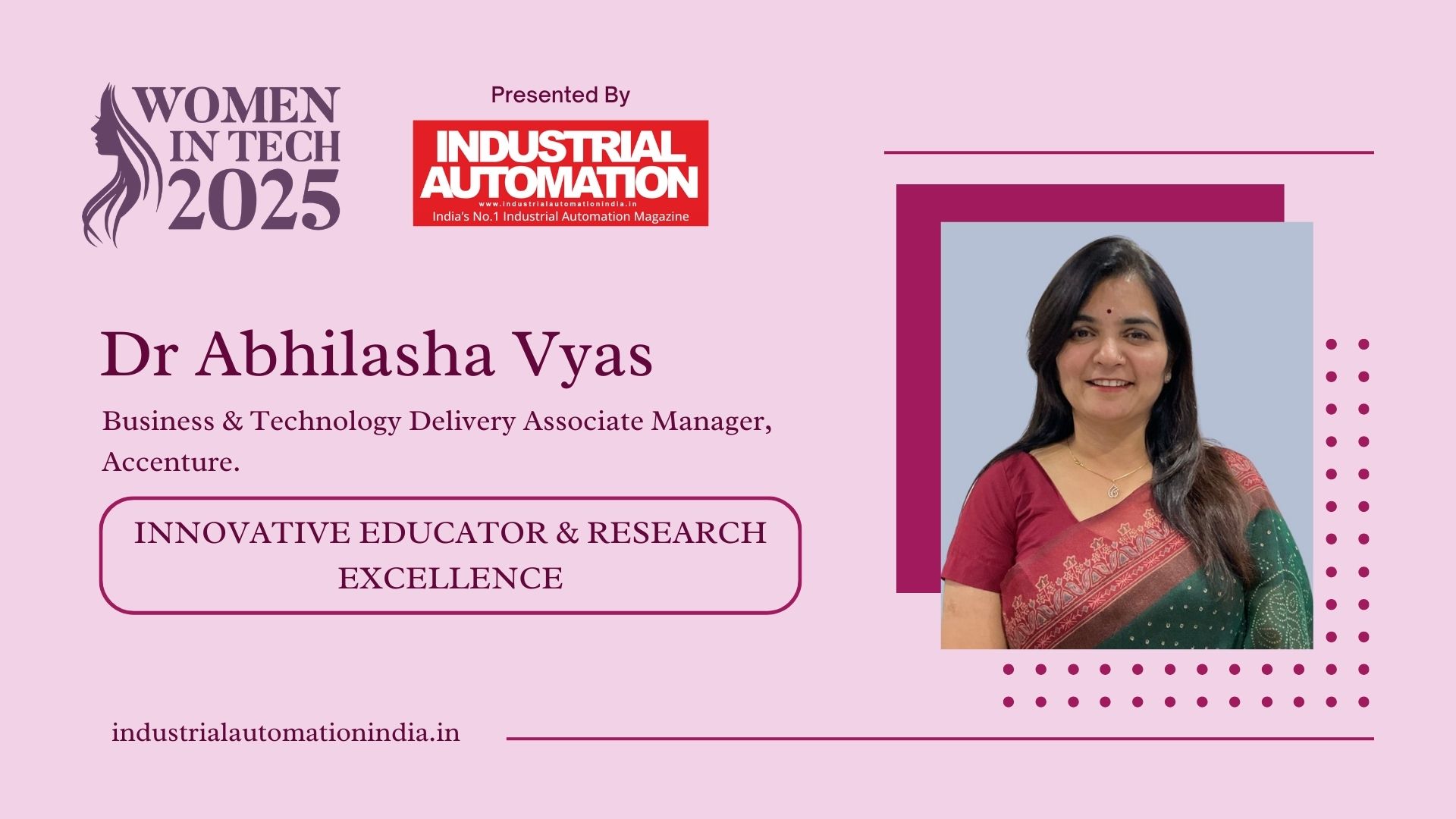 ‘I strive to break barriers and ensure women in tech have equal access’ – Dr Abhilasha Vyas