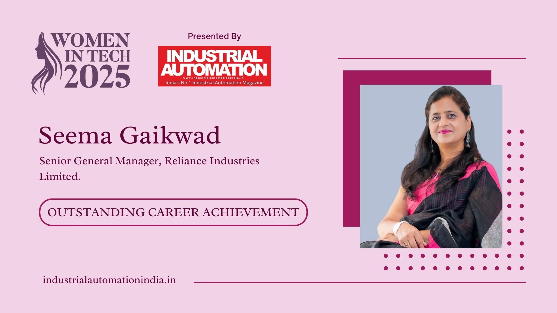 ‘I spent 14 years leading maintenance teams for QC lab instruments’ – Seema Gaikwad