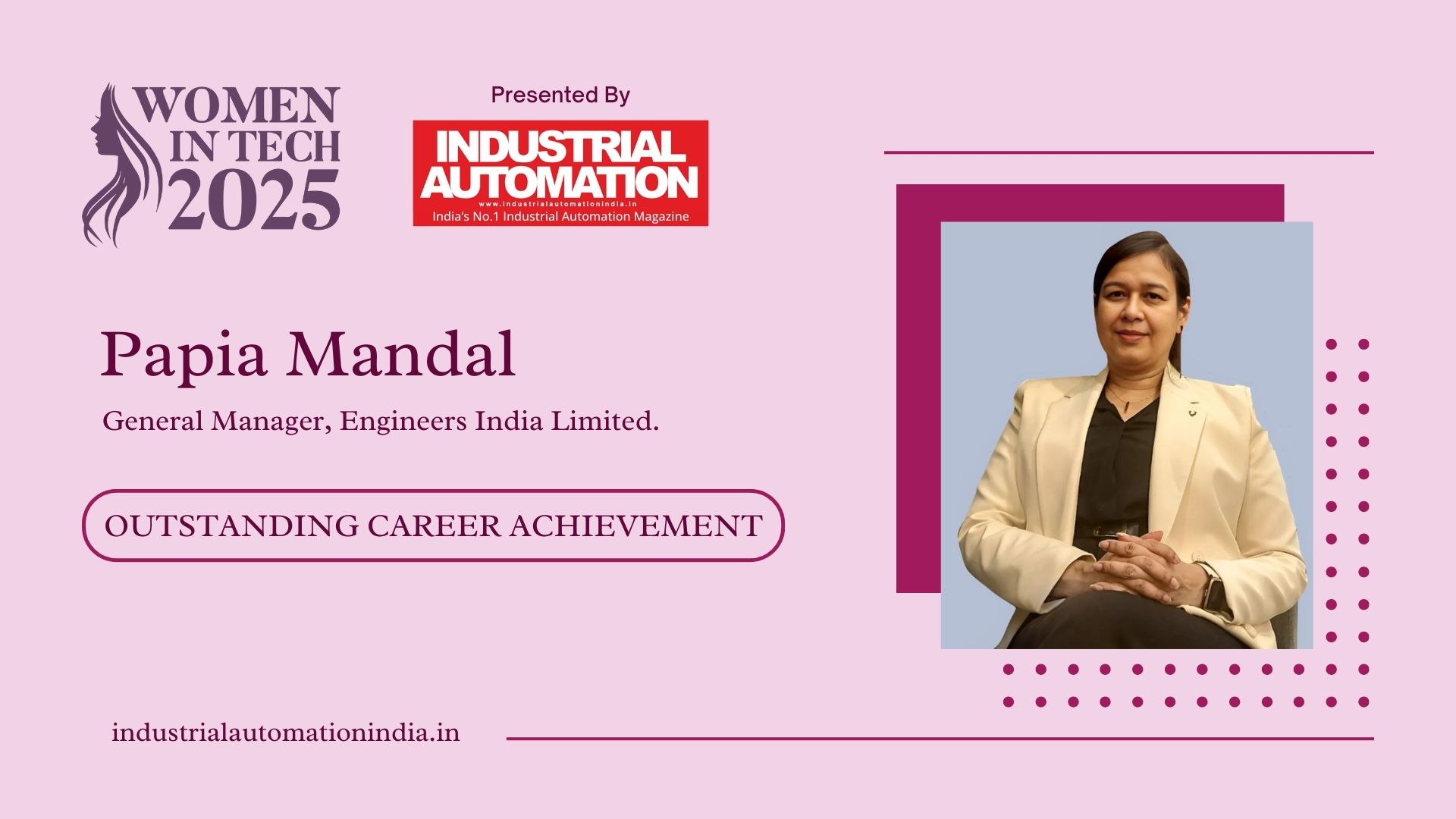 ‘All the technical papers and presentation contents are like my offspring’ – Papia Mandal.