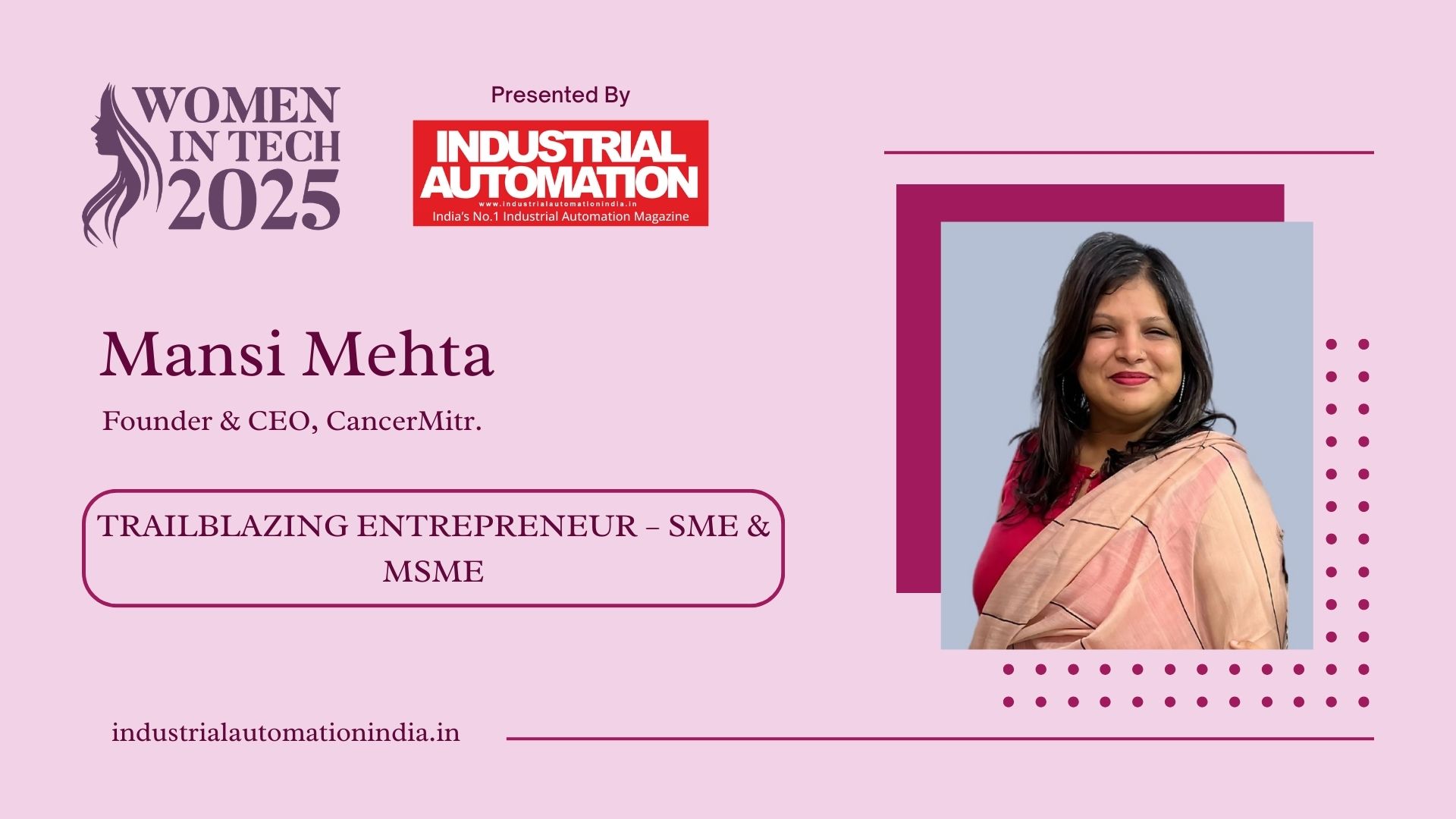 ‘Building CancerMitr has been a deeply personal journey’ – Mansi Mehta