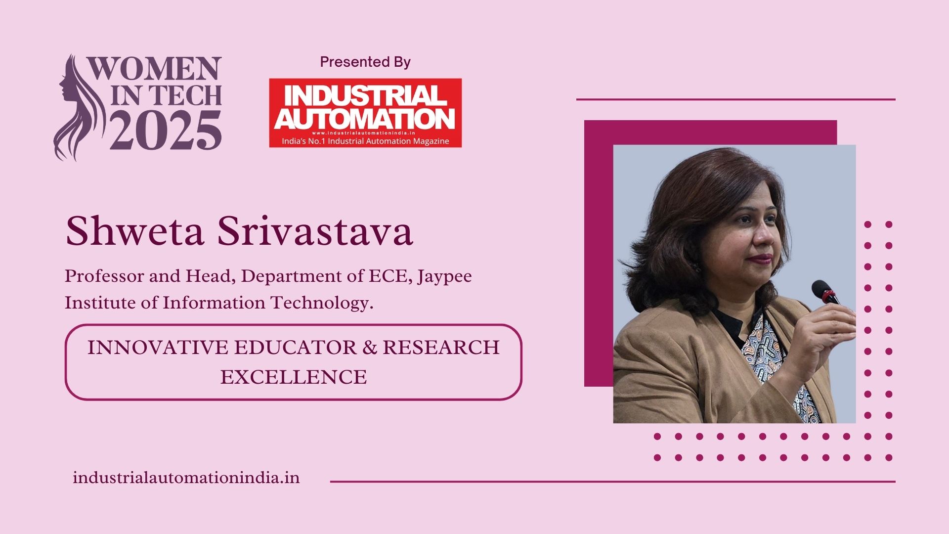 Interest and curiosity led me to work in the electronics and communication field’ – Shweta Srivastava